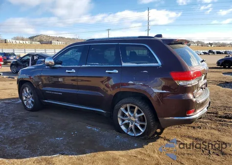 2015 Jeep Grand Cherokee Summit из США, поврежденный, VIN 1C4RJFJT6FC151898